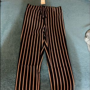 Brand new striped trousers